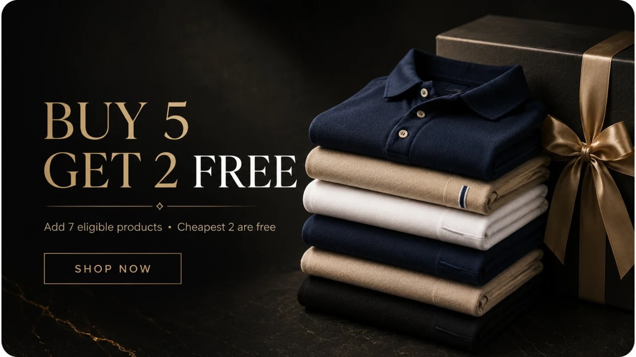 Buy 5 get 2 free on selected LookPeer styles
