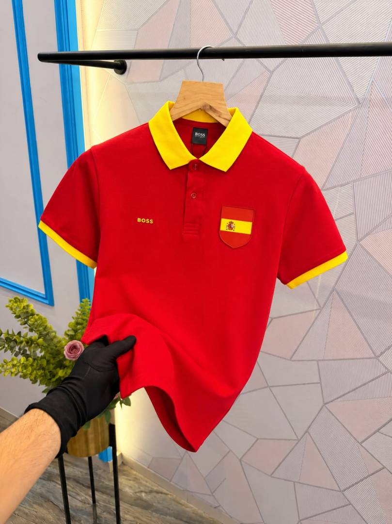 Hugo Bos-s Premium Quality Polo T-Shirt Store Article