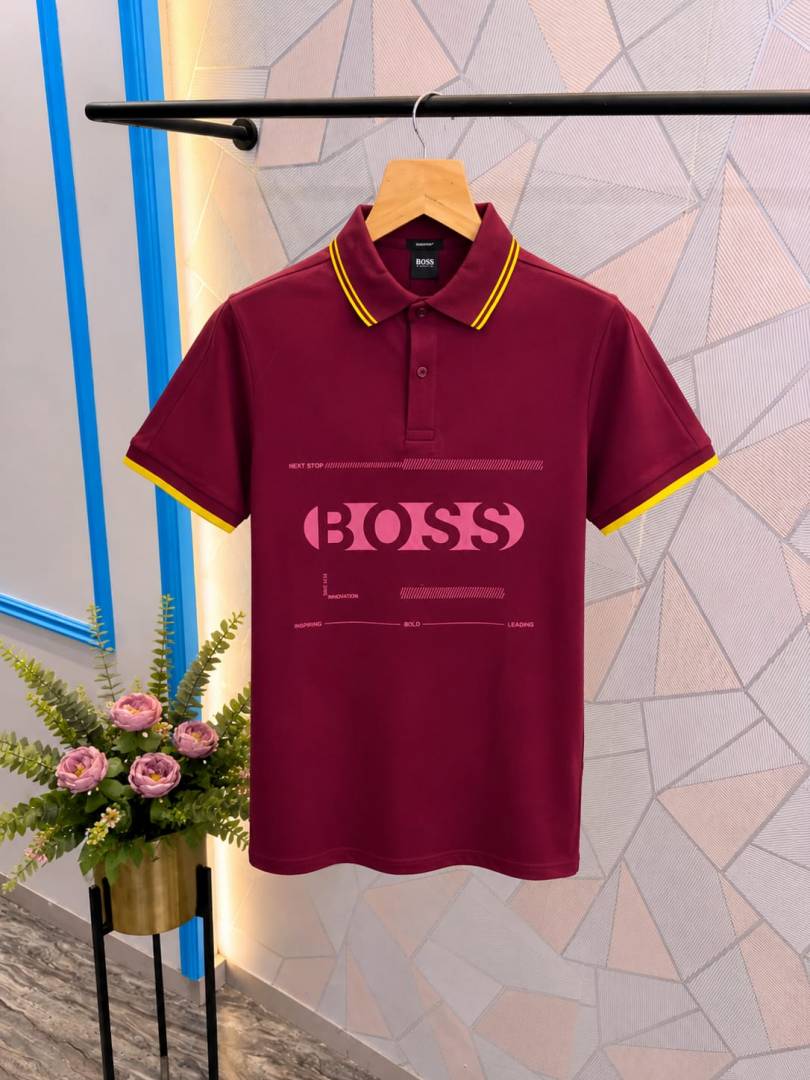 Hugo Bos-s Premium Quality Polo T-Shirt Store Article image 2