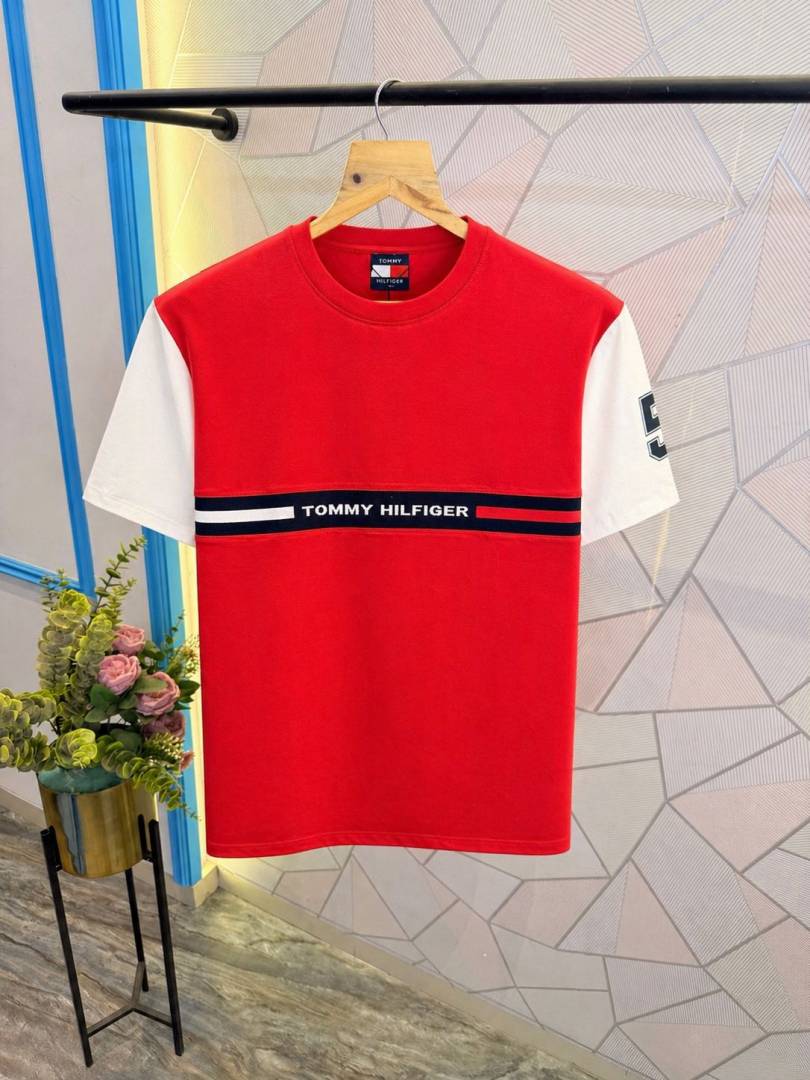 Tommy Hilfige-r Premium Quality Drop Shoulder T-Shirt Store Article